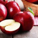 bodegón manzanas rojas