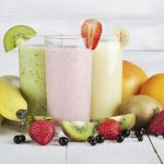 Mix de batidos sustitutivos con sabor a frutas bajos en calorías