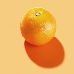naranja sombra fondo anaranjado