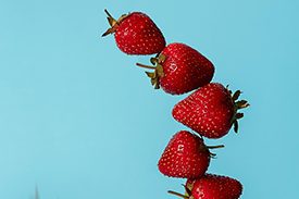 calorías fresas