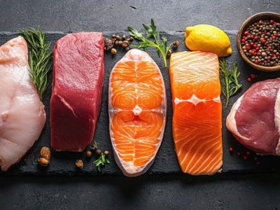 alimentos con creatina